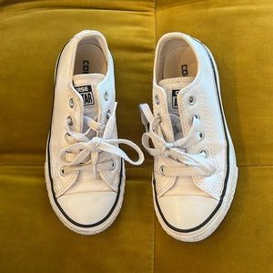 White Leather converse